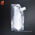 Spout pouch food liquid packaging bag